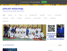 Tablet Screenshot of judo.bedzin.pl