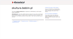 Desktop Screenshot of okultura.bedzin.pl