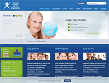 Tablet Screenshot of poliglota.bedzin.pl